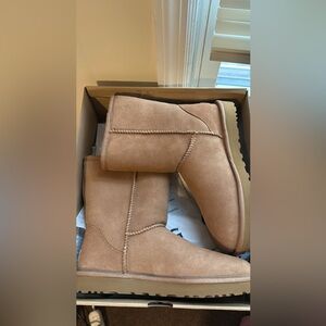 Classic Tan Suede Boots